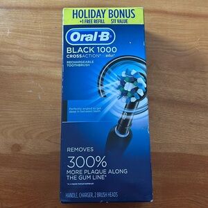 Oral-B Rechargeable Toothbrush in Black